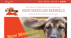Desktop Screenshot of newmexicankennels.com