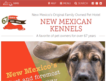 Tablet Screenshot of newmexicankennels.com
